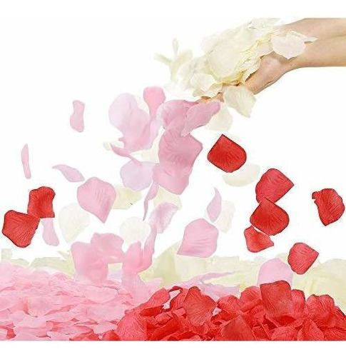 4000 Piezas De Pétalos De Flores De Rosas De Seda Artificial