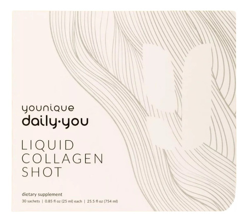 Colágeno Marino Liquido Younique Dailyyou 30 Sobres 