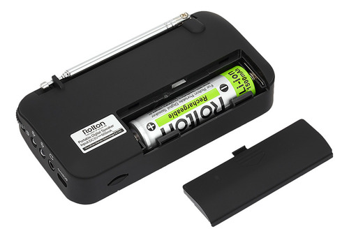 Aparelho De Rádio Radio Fm Support Digital Play Tf Music W40