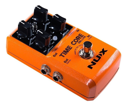Imagen 2 de 5 de Pedal de efecto NUX Time Core Deluxe naranja