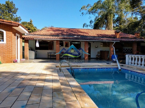 Imagem 2 de 15 de Chacara Em Condominio Com Area Gourmet Piscina E Pomar - V-69