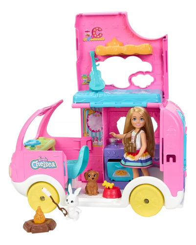 Barbie Set De Juego Chelsea Nuevo Camper