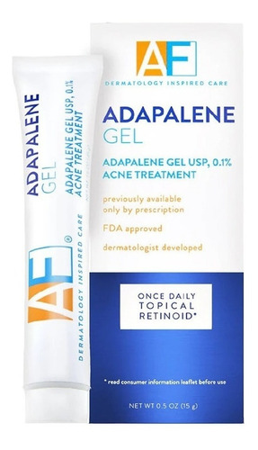 Adapalene Gel 0.1%, Once-Daily Topical Retinoid Acne Treatment Acnefree