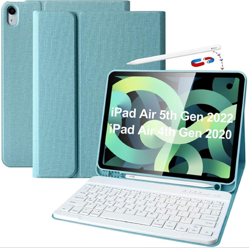 Funda Con Teclado Para iPad Air 5.ª Generación iPad Air 4.ª 