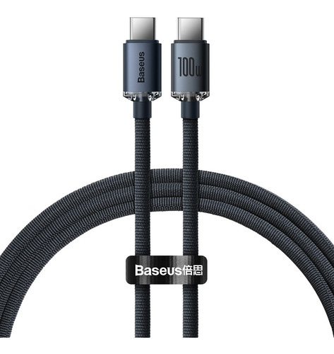 Cable De Carga Rapida / Datos 100w Usb-c A Usb-c 1.2m Baseus