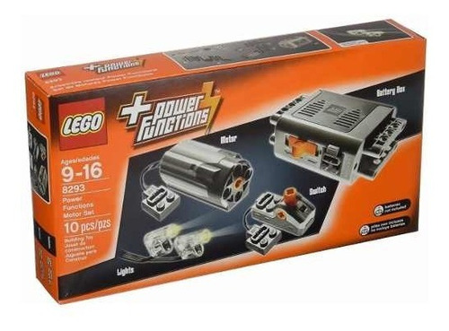 Lego 8293 - Power Function Motor Set / Motor Farol -10 Peças