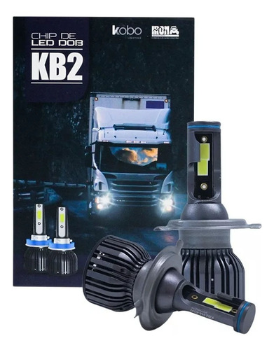 Kit Ampolletas Turbo Led Kb2 Dakar H1 H4 H7 12v 24v 30.000lm