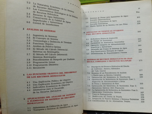 Libro. Ingeniería De Sistemas De Recursos Hidráulicos. Hall (Usado)