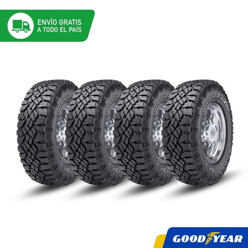 Kit 4 Goodyear 235/85 R16 Wrangler Duratrac Vulca Sur Cuotas