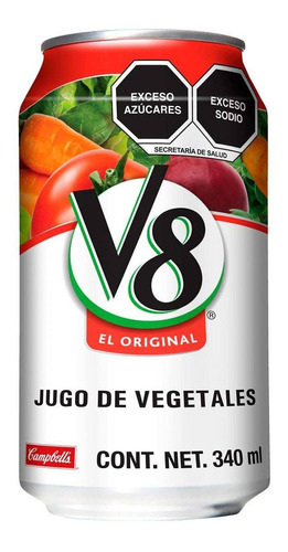 Jugo V8 Campbells 340ml