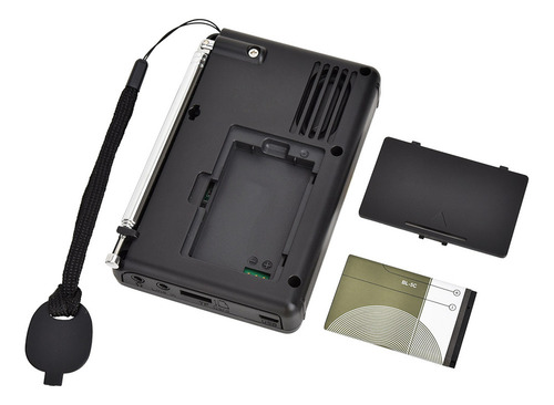 Radio Portátil Am/fm/sw Con Grabador Mp3 Usb