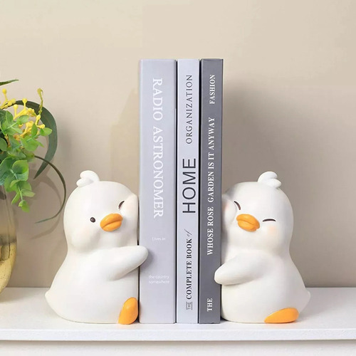 W, Sujetalibros Decorativos Sujetalibros Pato Dibujos Ani