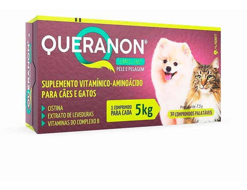 Suplemento Queranon Small Size Avert 30 Comp