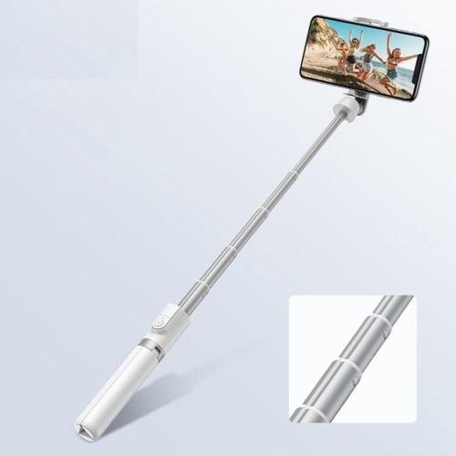 Bastão Selfie Tripé Bluetooth Rock Space Branco