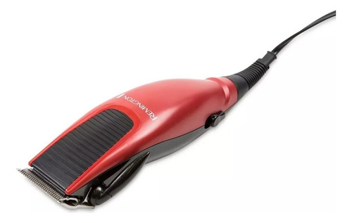 Corta Pelo Y Barba 12 Piezas Electrica Remington Hc1095 Rojo