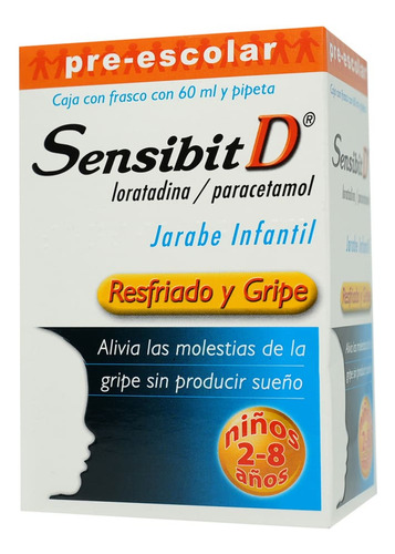 Sensibit D Jarabe Infantil, 1 Frasco 60 Ml