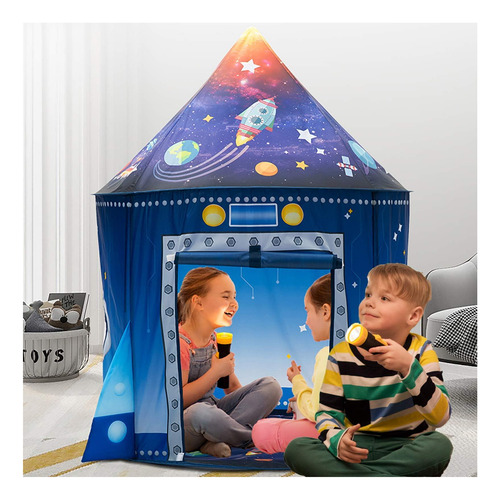 Willingheart Rocket Ship Ttura Play Para Niños, Astronauta U