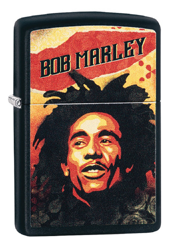 Imagen 1 de 10 de Encendedor Zippo Lighter Bob Marley