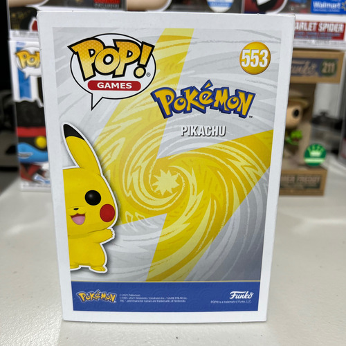 Funko Pop! Games Pokemon Pikachu Diamond 553 Gamestop Exclus (Usado)