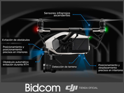 Drone Profesional Dji Inspire 2 Combo + Camara X5s 5.2k