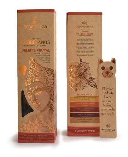 Sahumerios 40 Tibetanos Aromanza India 5 Aromas Diferentes