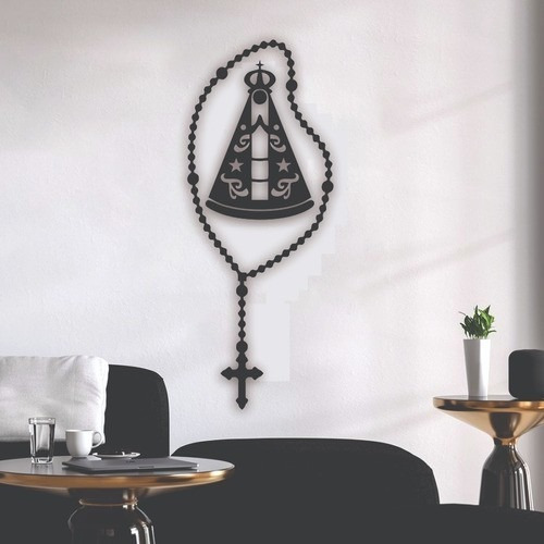 Imagem 2 de 2 de Nossa Senhora Mdf Quadro Decorativo Para Casa