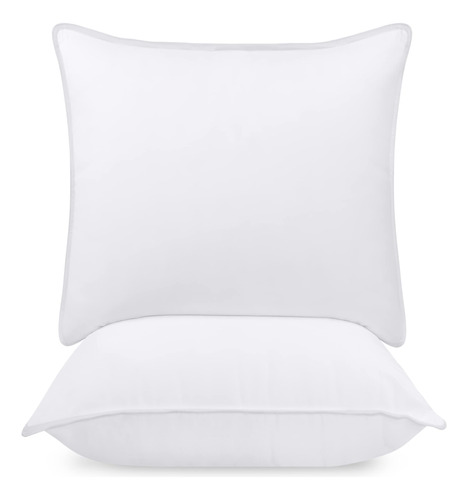 Utopia Bedding Almohadas Para Dormir (blanco), Tamaño Europ