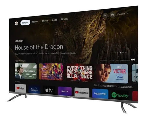 Televisor Caixun 65'' Uhd Smart Tv Google C65vaug
