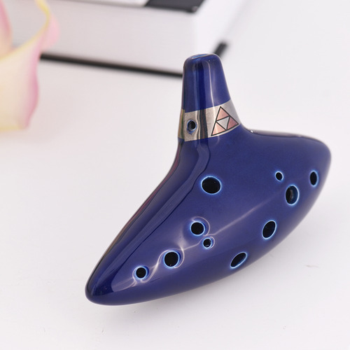Imagen 5 de 6 de 12 Agujeros Ocarina Cerámica Alto C Vaso Flauta Viento Music