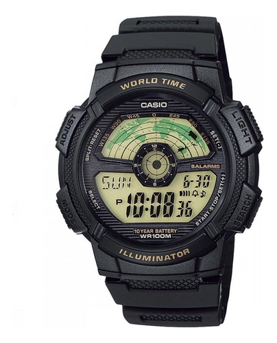 Reloj Casio Mod. Ae-1100w-1b Local Daddona