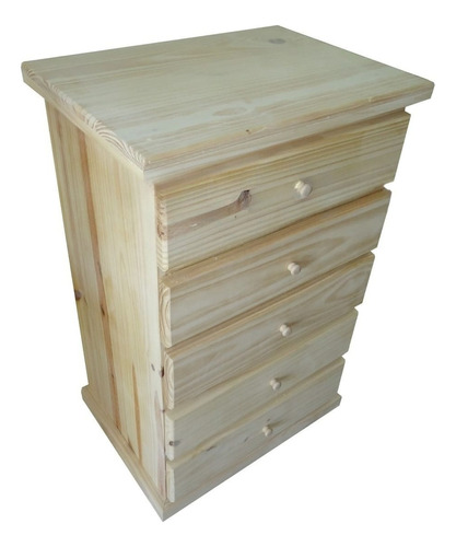 Argen-pino Chiffonier / Cajonera De Pino X 5 Cajones Macizo