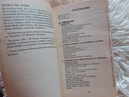 El Embarazo, La Infancia Y La Niñez- Dr Marvin Pietruszka (Usado)