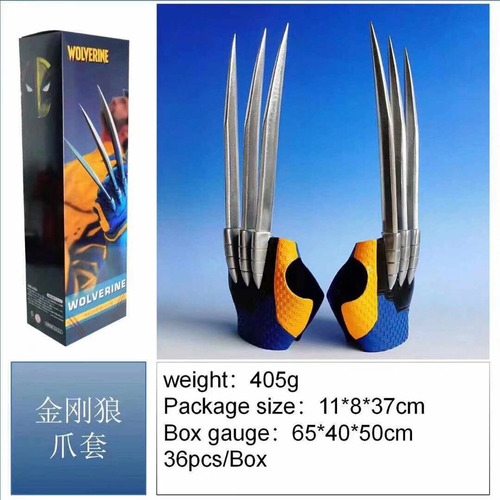 . Figura De Juguete Coleccionable De Logan Wolverine Claws