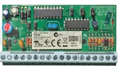 Expansor Dsc Modelo 5108 8 Zonas Alarma Dsc 585 1832 Power