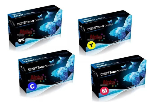 Kit 4 Toner Compatible Para 784 / Cs521dn / Cs622de