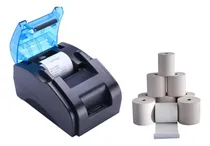 Comprar Impresora Térmica Recibos Punto Venta Tickets 58mm 20 Rollos