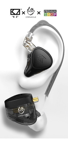 Imagen 3 de 10 de Auriculares In Ear Kz Zex Pro X Crinacle Cable Sin Microfono