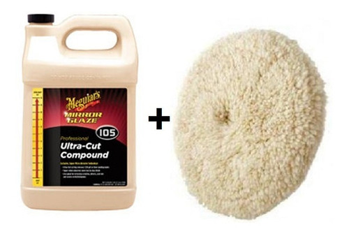 Imagen 1 de 1 de Pulimento Meguiars M10501, M105 Ultra Cut Mas Borla Lana