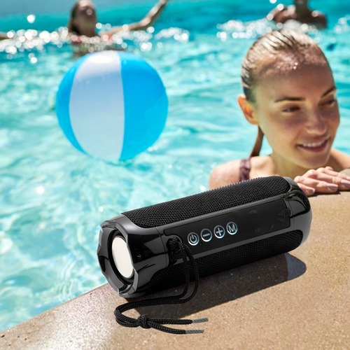 Imagen 7 de 10 de Parlante Netmak Nm-flow Con Bluetooth Negro