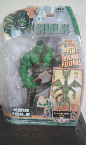 King Hulk Marvel Legends Serie Fin Fang Foom Sin Pieza Baf