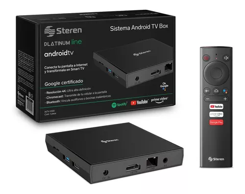 Convertidor Smart TVBOX PRO INTV-120 Steren 