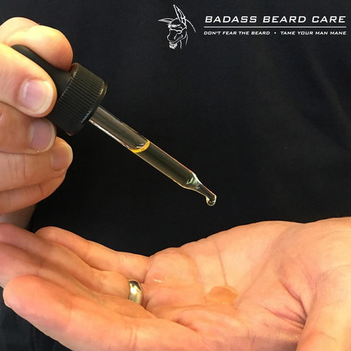 Badass Beard Care Aceite De Barba Para Hombres El Perfume D