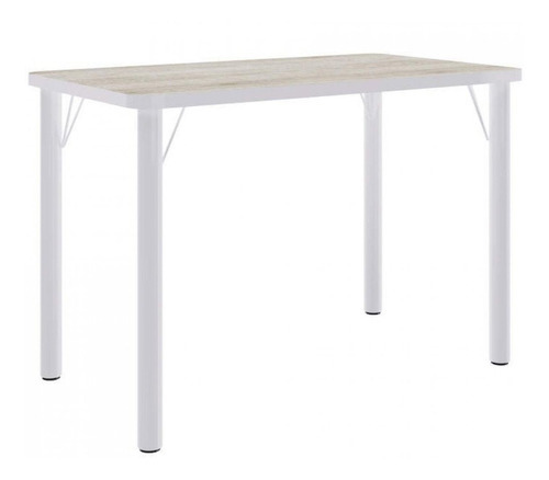 Mesa De Jantar Tubular Retangular 900 Roma Bona Vita Wt