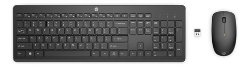 Combo Hp 230 Wl Mouse Kb Blackus Teclado Numerico Diseño