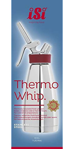 Whipper Whipper De Acero Inoxidable Pulido Isi Thermo Whip P