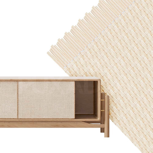 200cm Palha Indiana Rattan Cabeceira Cama Palhinha Indiana