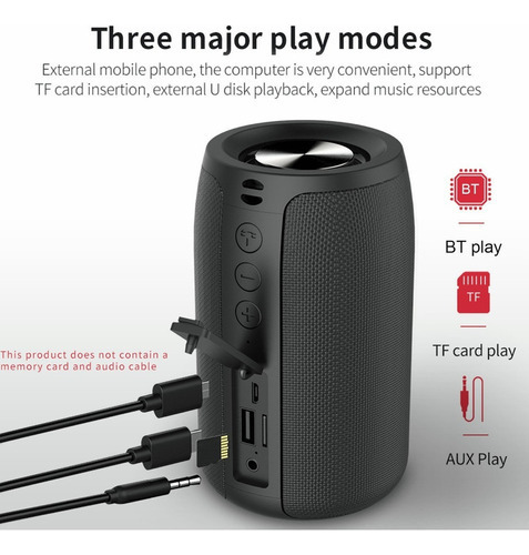 . Subwoofer S32 Portable Wireless Bluetooth Speaker 5w Zeal