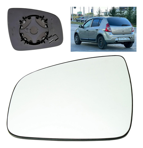 Luna Espejo Izq Compatible Con Renault Sandero 2008-2016