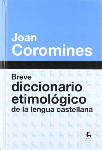 Libro Breve Diccionario Etimologico De Lengua