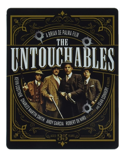 4k Uhd Blu-ray The Untouchables / Los Intocables Steelbook